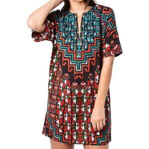 NWT Mara Hoffman Women's Rug Tencel Tunic Dress - Size L
